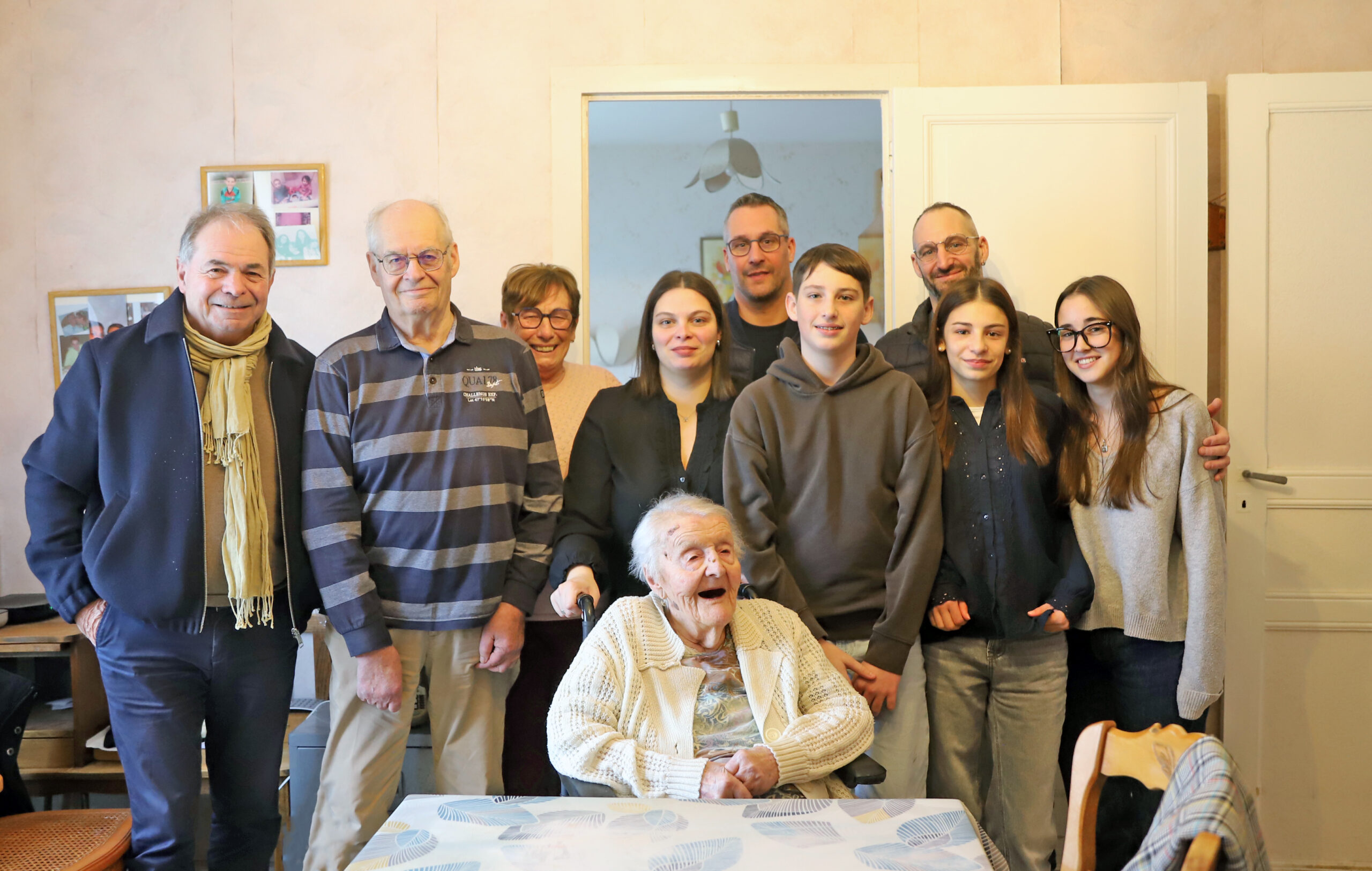 Madame Suzanne BODO célèbre ses 100 ans