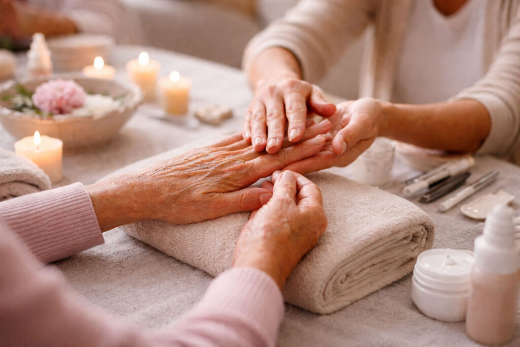 atelier bien être - soin des mains